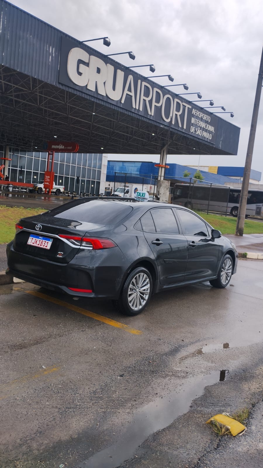 Corolla no Aeroporto de Guarulhos